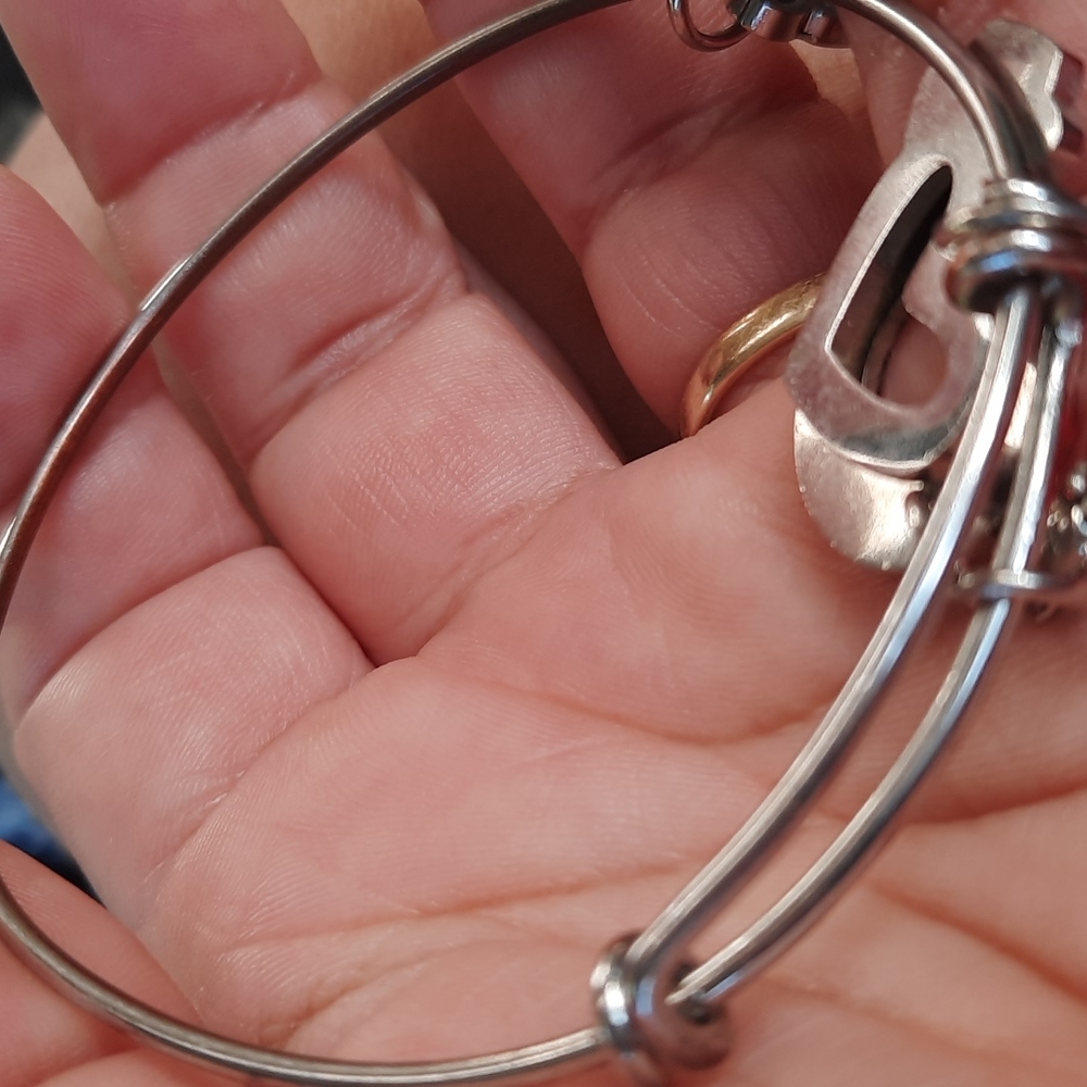 Medical Nurse bangle Bracelet adjustable - Picture 6 of 6